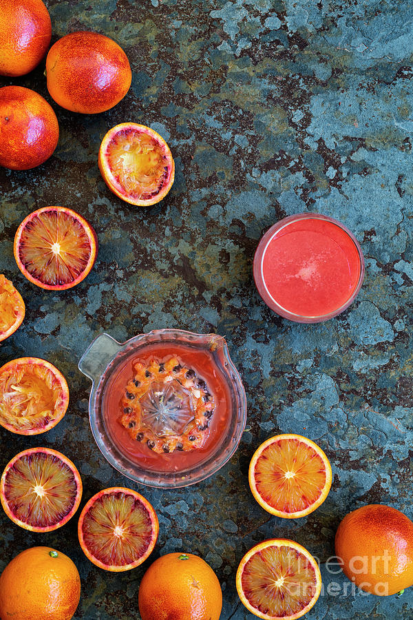 Blood Orange Juice  Photograph by Tim Gainey