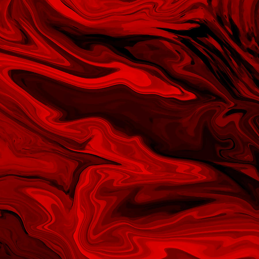 Blood Red And Black Marble Background Art Set Painting by Hughes Green ...