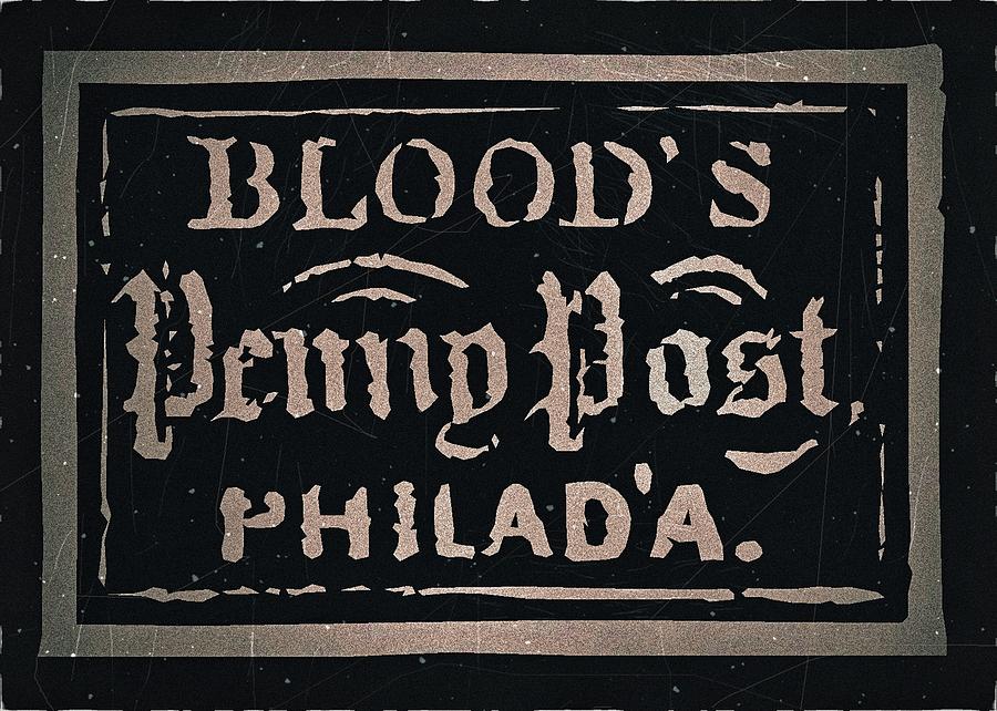 Bloods City Dispatch - Black Edition Digital Art by Fred Larucci