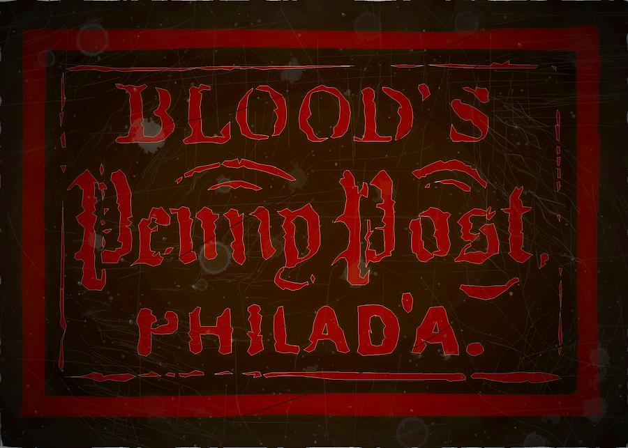 Bloods City Dispatch - Code Red Edition Digital Art by Fred Larucci