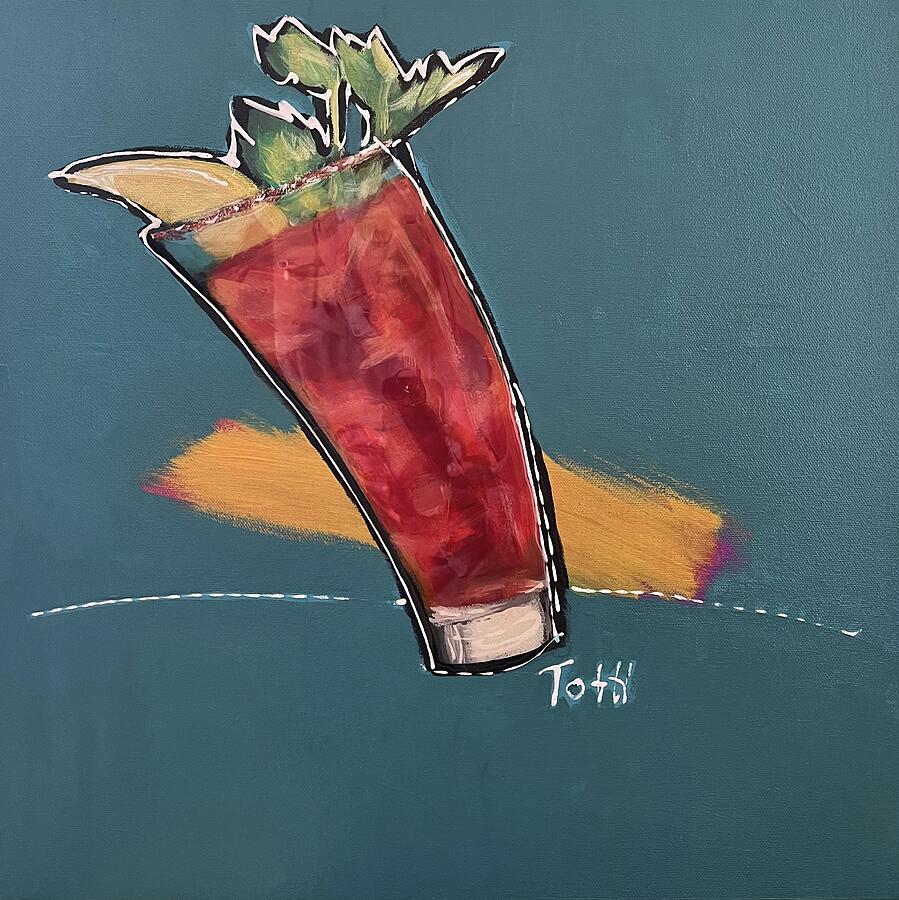 Bloody Mary Painting by Laura Toth