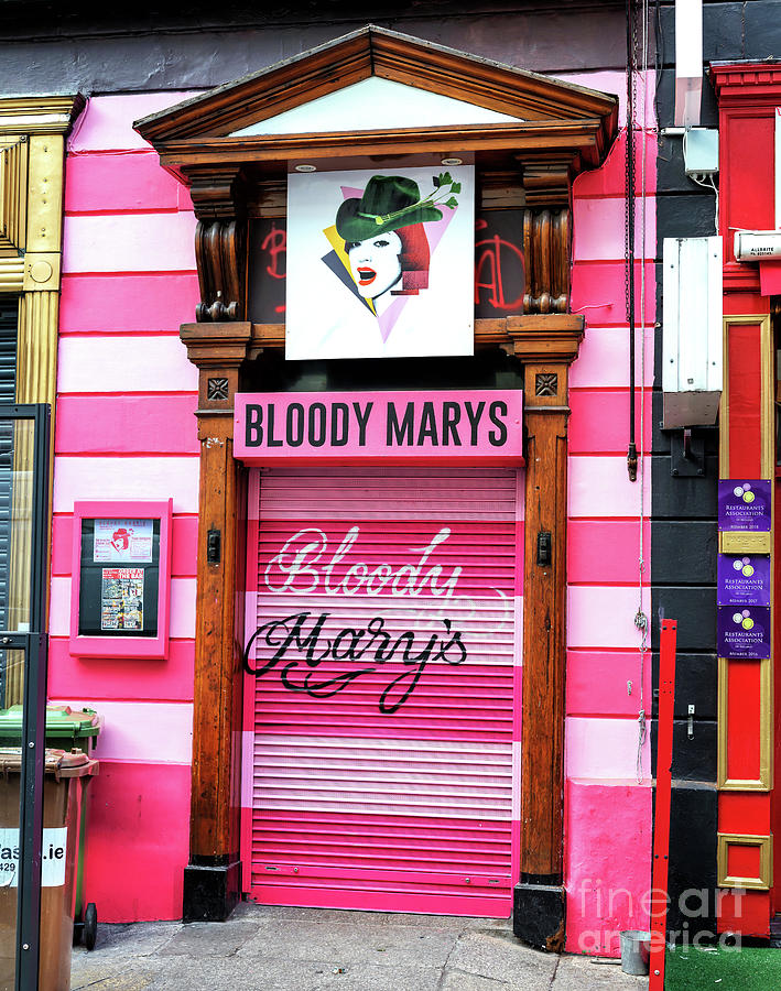 Bloody Marys Dublin Photograph by John Rizzuto