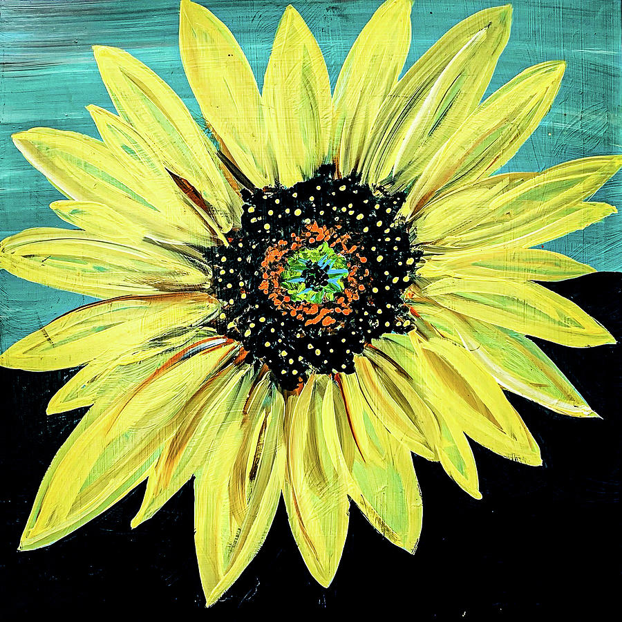 Bloom Painting by Ashley Galloway - Fine Art America