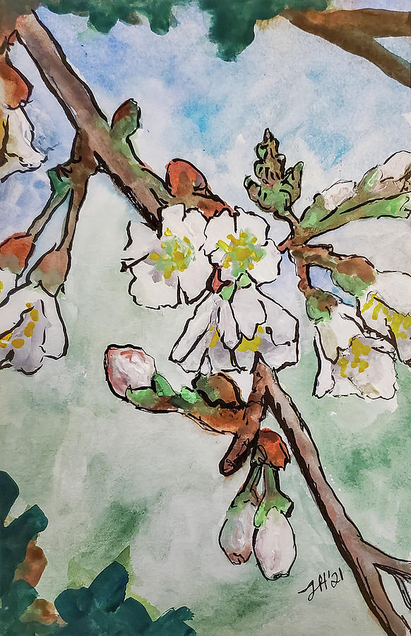 Bloom Painting by Jean Haynes