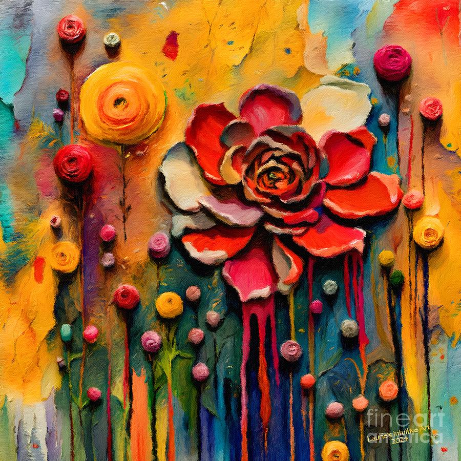 Bloom like a Flower Digital Art by Lauries Intuitive