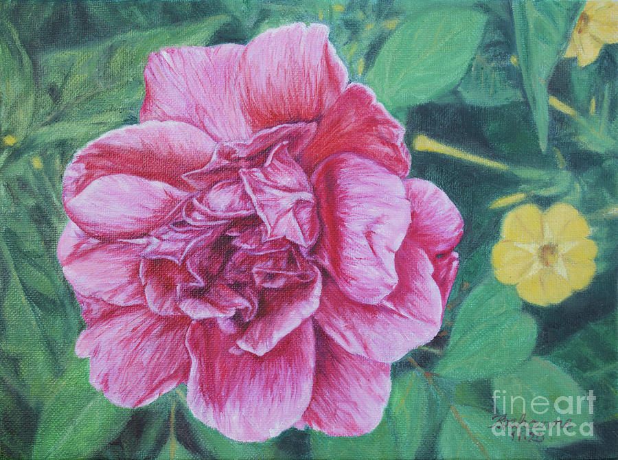 Bloom  Painting by Roshanne Minnis-Eyma