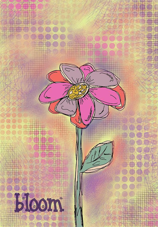 Bloom Digital Art by Susan Campbell