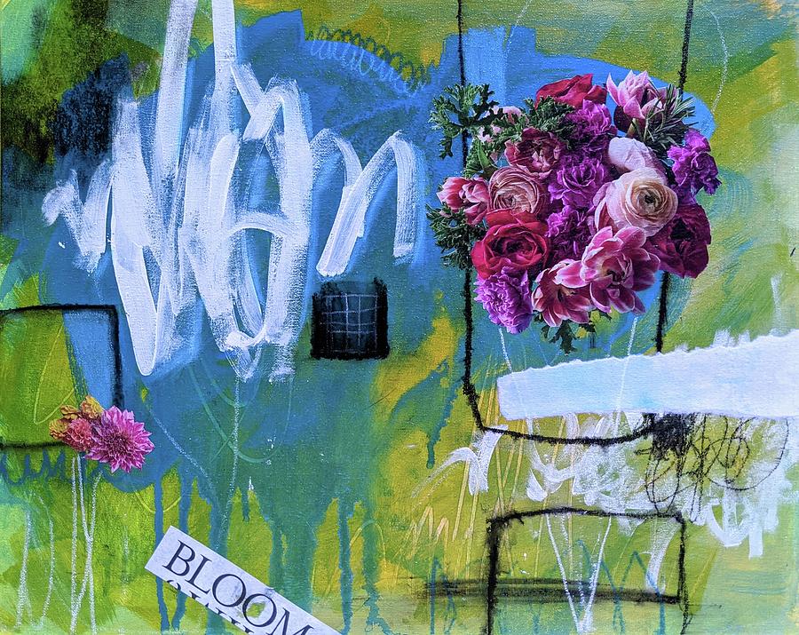 Bloom Mixed Media by Valerie Reeves