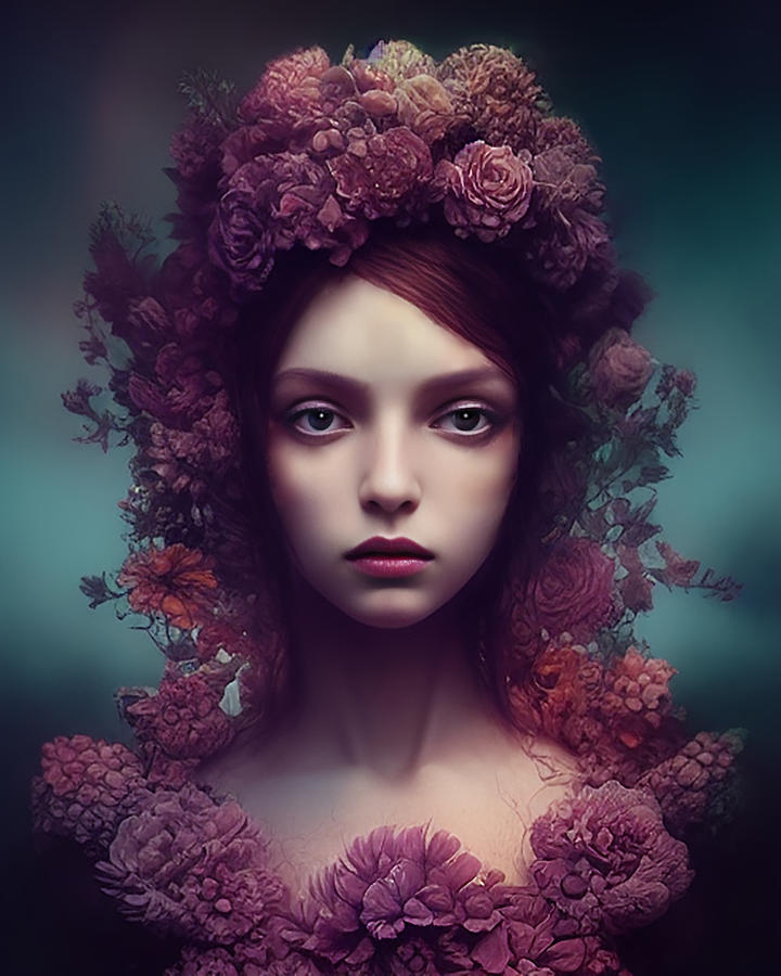 Blooming Digital Art by David April