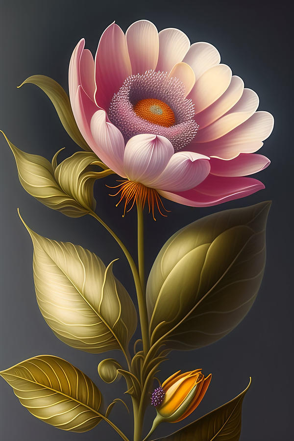 Blooming Flower Digital Art by Lori Hutchison