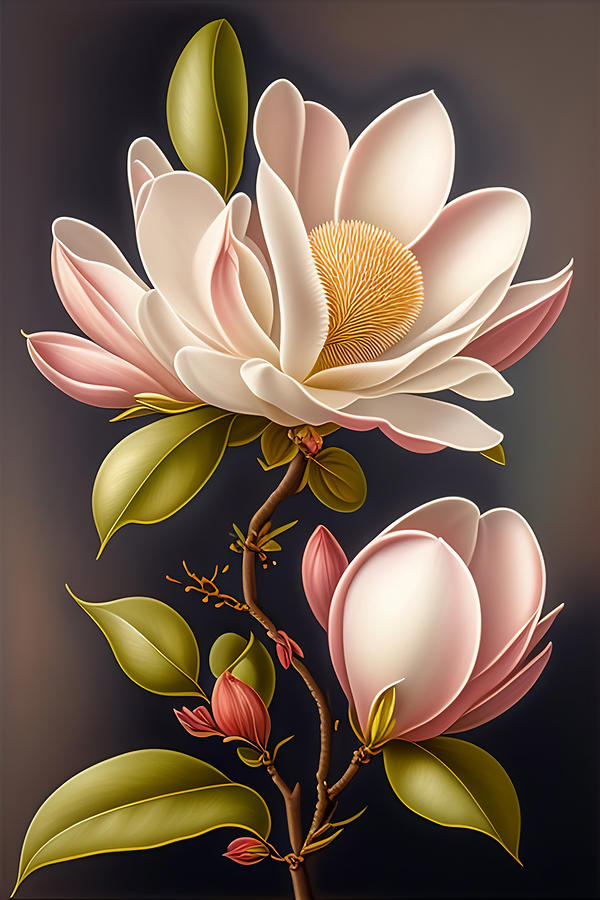 Blooming Flowers Digital Art by Lori Hutchison