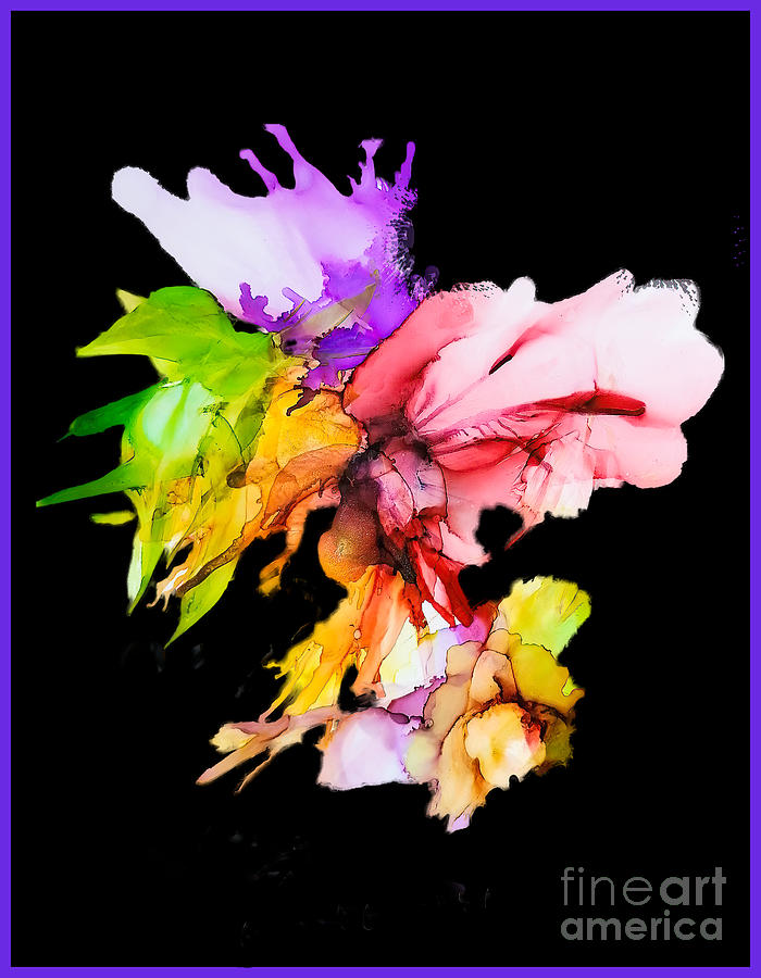 Blooming Inks Photograph by Barry Weiss
