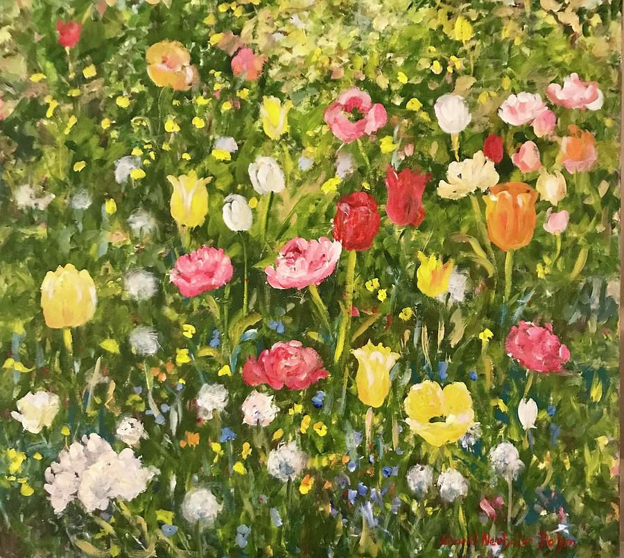 Blooming Spring 2022 Painting by Ingrid Dohm