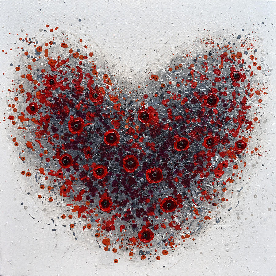 Blooming with Love Painting by Amanda Dagg
