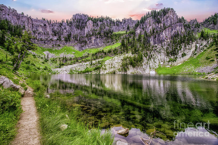 Bloomington Lake Photograph by Roxie Crouch