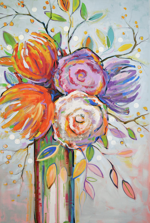 Blooms of Hope Painting by Amy Giacomelli
