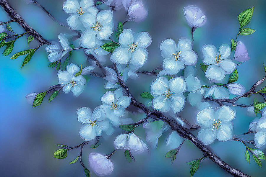 Blossoming Beauty Digital Art by Debra Kewley