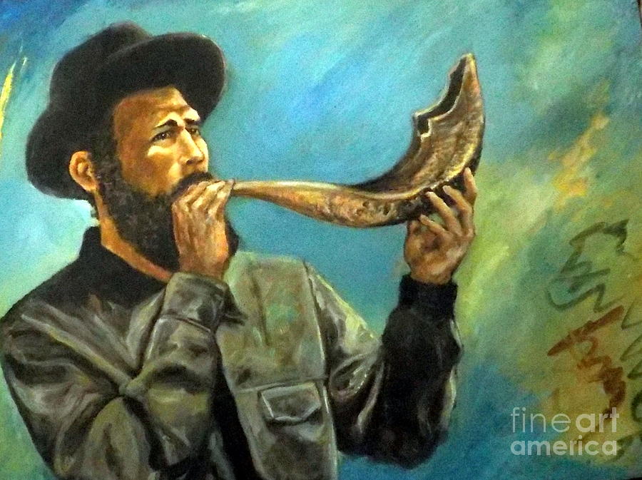 The Shofar Painting by Mary Brewster Pixels