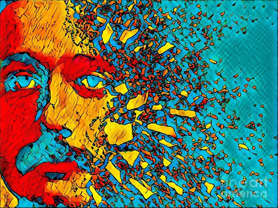 Blow My Mind Mr Einstein Digital Art
