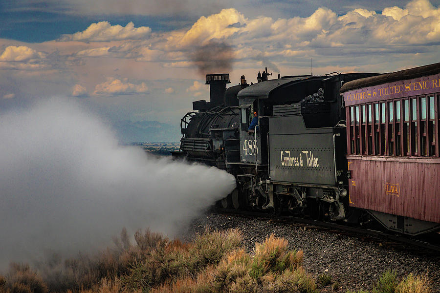 Blowing Off Steam Photograph by Linda Unger