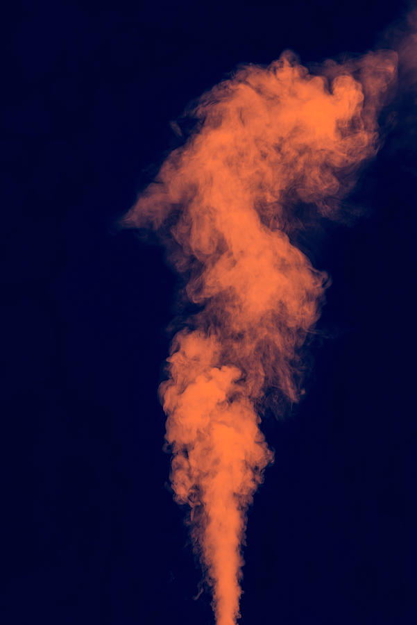 Blowing Smoke Photograph by Greg Hadel Pixels