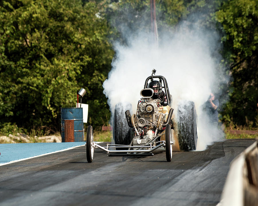 Blown Front Engine Dragster Photograph by Todd Aaron
