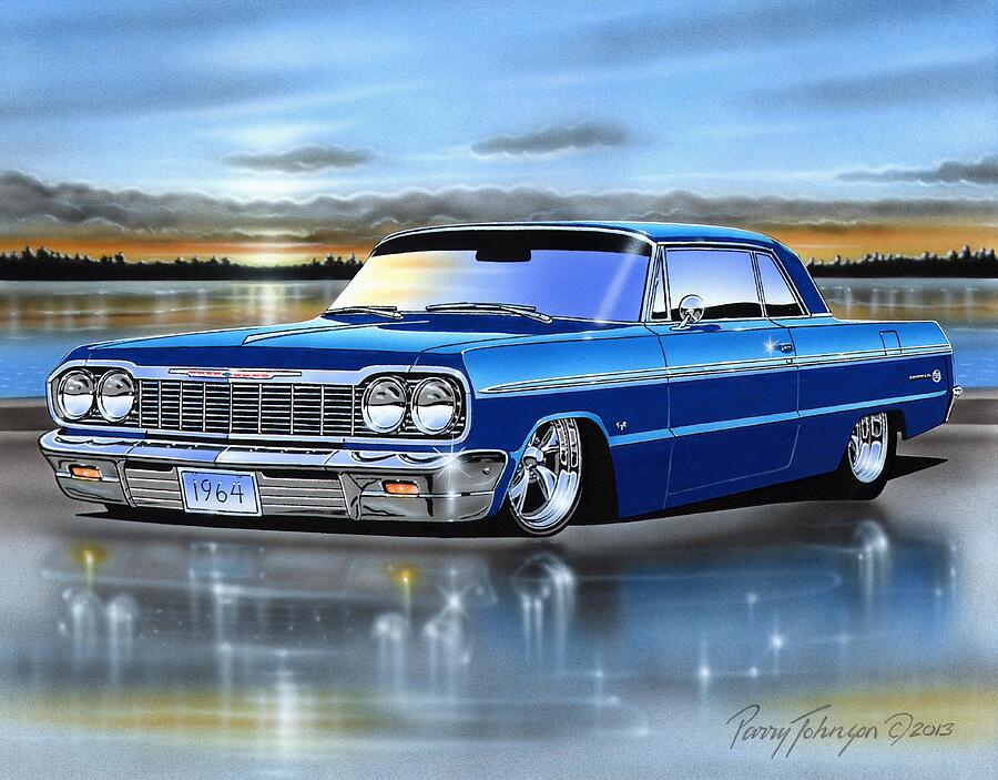 64 Impala Ss Blue