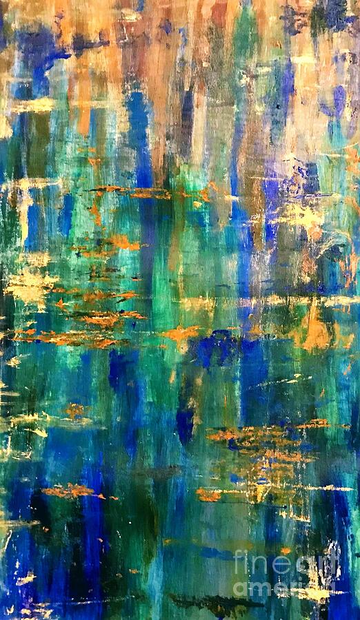 Blue Abstract 2 Painting