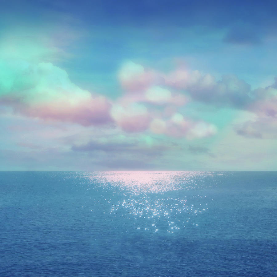 Blue Afternoon In Dreamland By The Sea Photograph by Johanna Hurmerinta