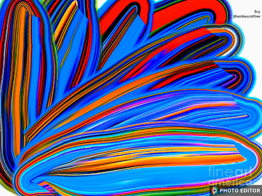 Blue Agave  Digital Art by Scott S Baker