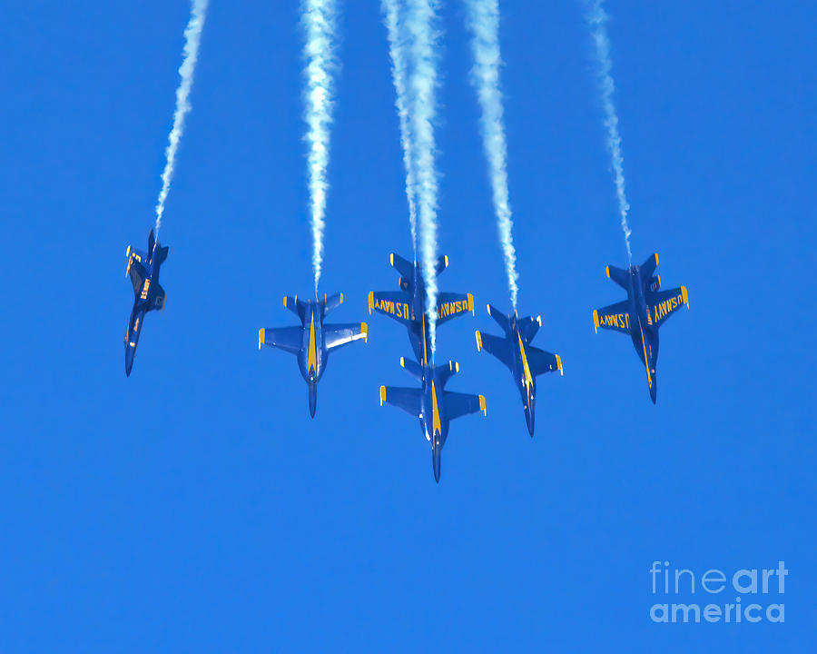 Blue Angel Aerobatics - 2022 Photograph by Scott Cameron