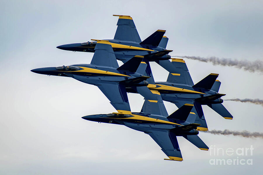 Blue Angel Diamond Photograph by Jeff Saunders Blue Angel Diamond Photograph by Jeff Saunders