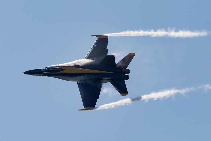 Blue Angel F-18 Hornet Photograph by Rick Pisio