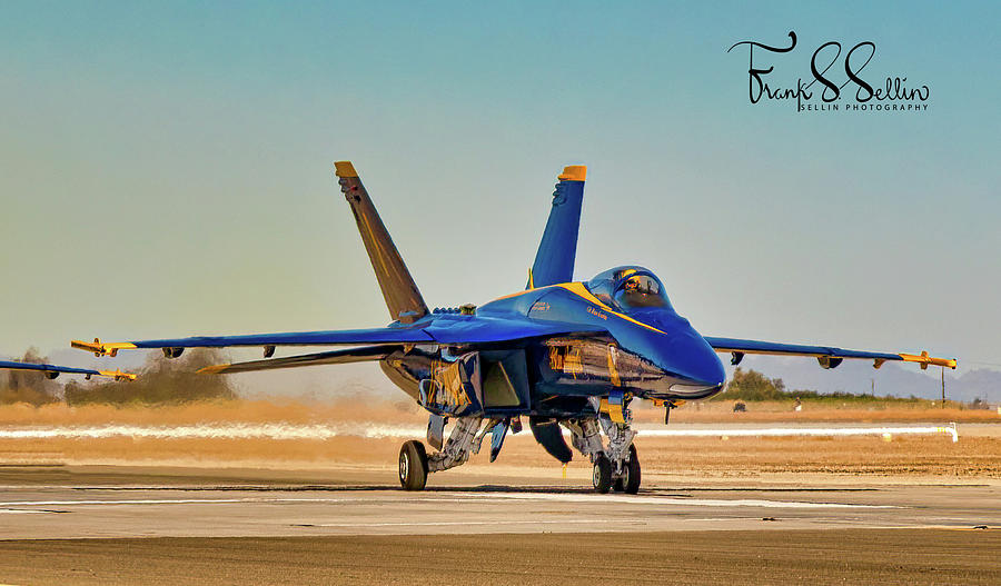 Blue Angel Number 1 Returns Photograph By Frank Sellin Fine Art America