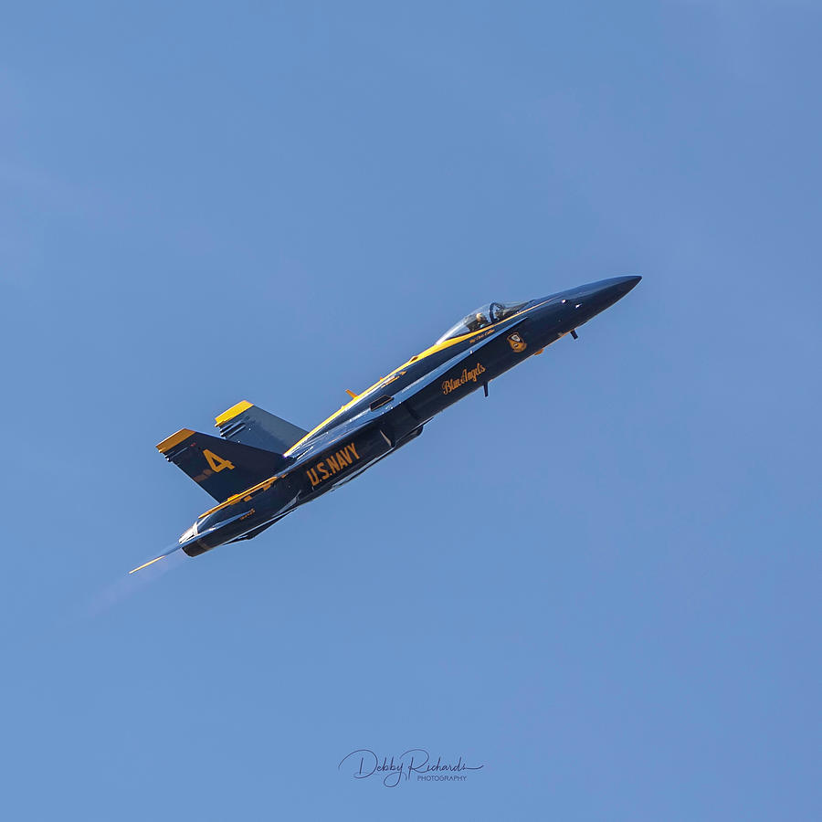 Blue Angel Number 4 Photograph by Debby Richards