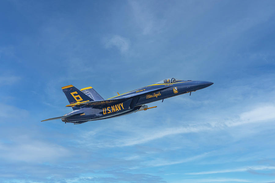 Blue Angel Number 6 Photograph by Dale Kincaid