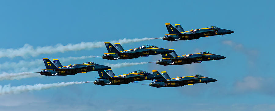 Blue Angels 2007_b Photograph by Greg Reed