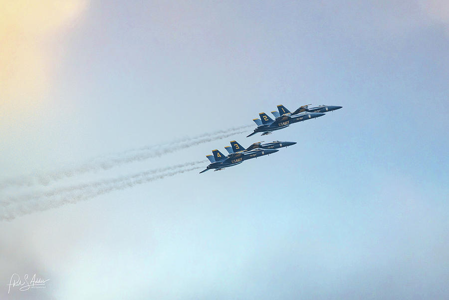 Blue Angels 3 Photograph by Phil S Addis