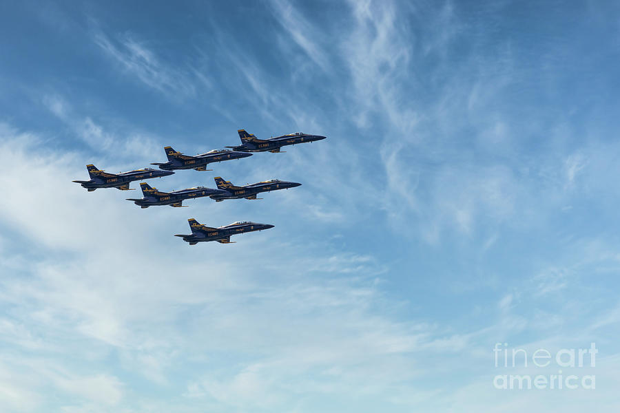 Blue Angels 6272 Photograph by Lawrence Burry