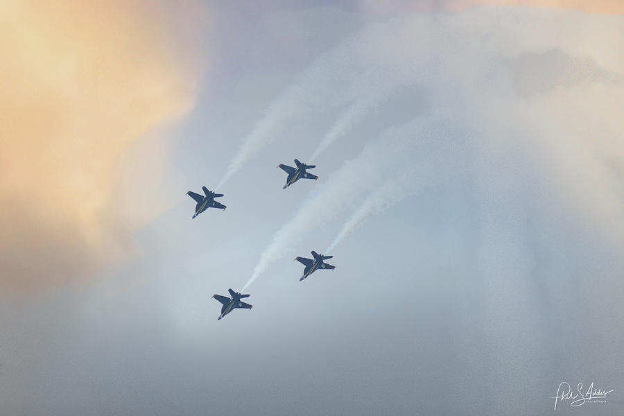 Blue Angels 8 Photograph by Phil S Addis