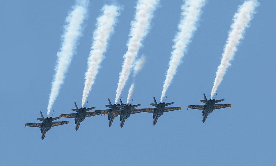 Blue Angels Over Boca Raton Photograph by Greg Srabian