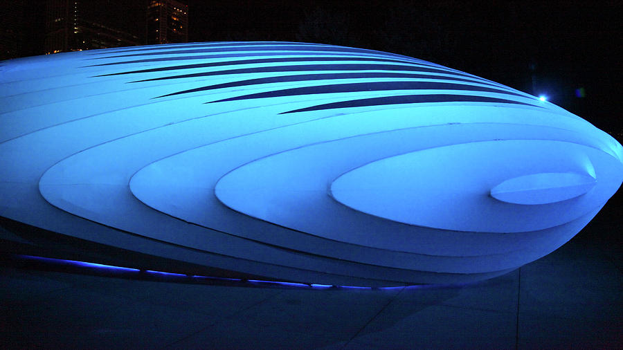 Blue Architecture Sphere Photograph by Patrick Malon