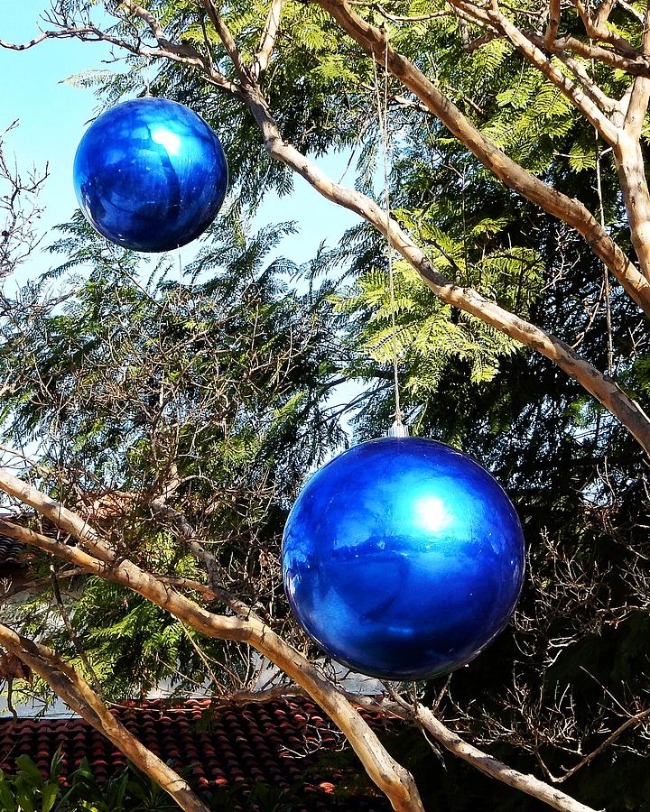 Blue Balls Photograph by Andrew Lawrence