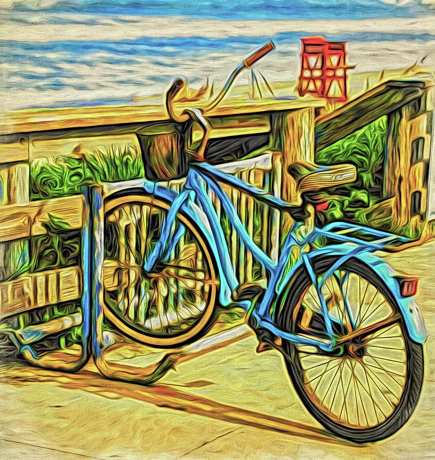 Blue Beach Bike by Alice Gipson Blue Beach Bike by Alice Gipson