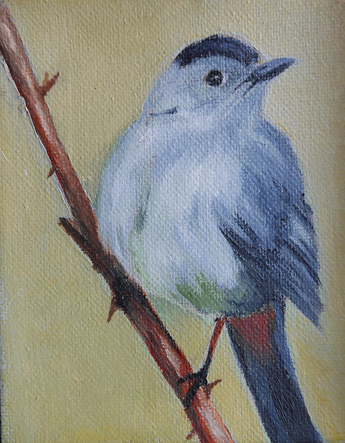 Blue Bird Painting by Eileen Kova - Fine Art America