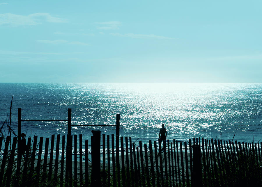 Blue Blue Atlantic Dewey Beach Delaware Photograph by Jason Fink