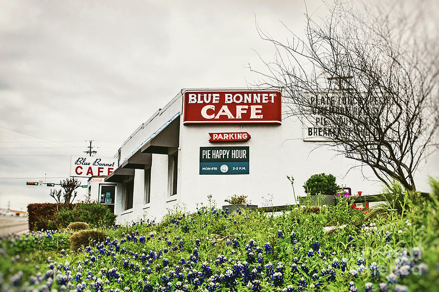 Spring Photograph - Blue Bonnet Cafe by Scott Pellegrin