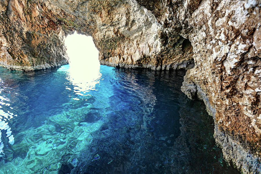 Blue Caves in Zakynthos, Greece Photograph by Constantinos Iliopoulos