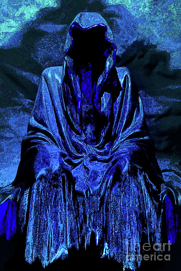 Blue Cloak. Orig. Digital Art by Mick Harman - Fine Art America