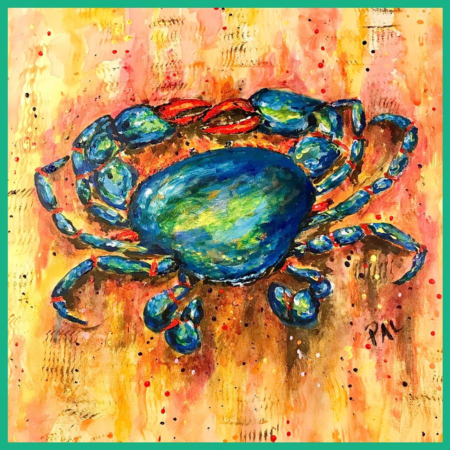 Blue Crab Painting by Patti Leisure - Fine Art America